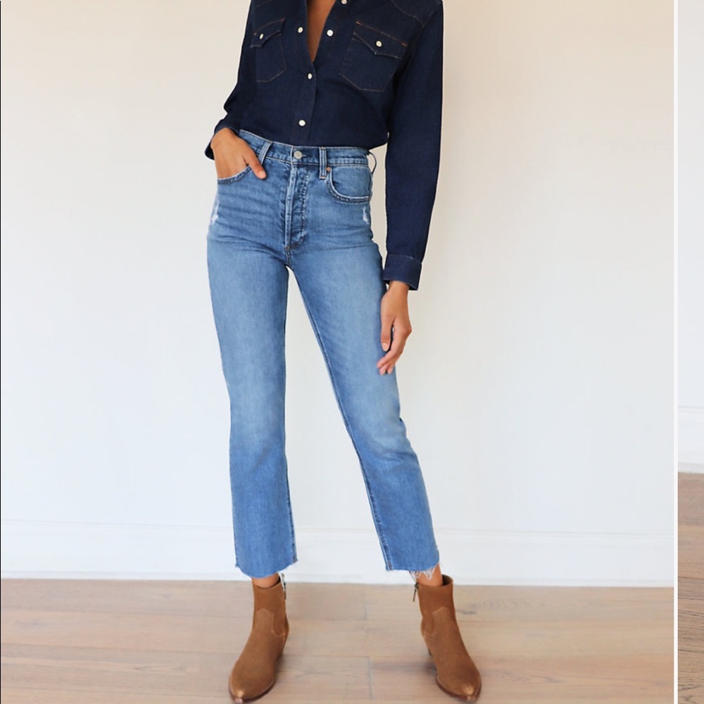 Denim Forum Arlo Straight Jeans